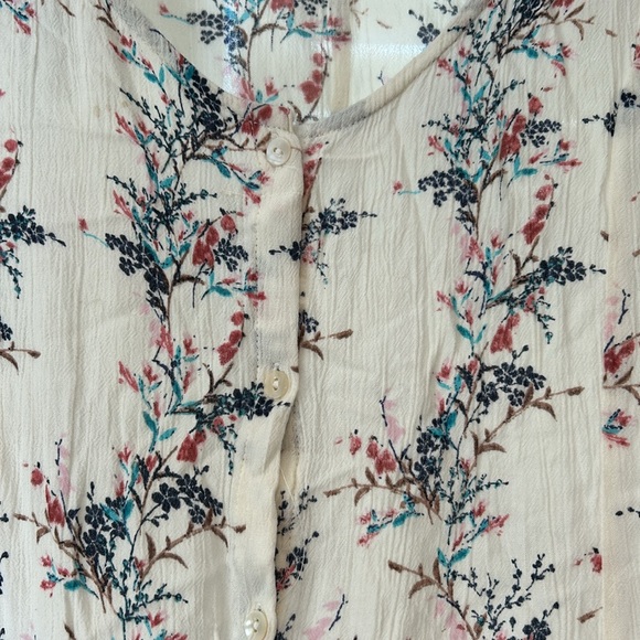 O’Neil size medium floral button down dress - Picture 2 of 2